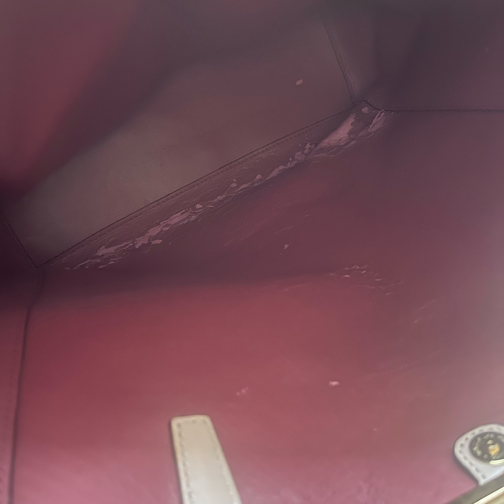 Coach Madison Embossed Python Tote - Picture 3 of 4